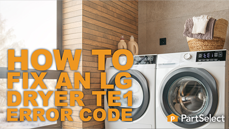 How to Fix an LG Dryer tE1 Error Code