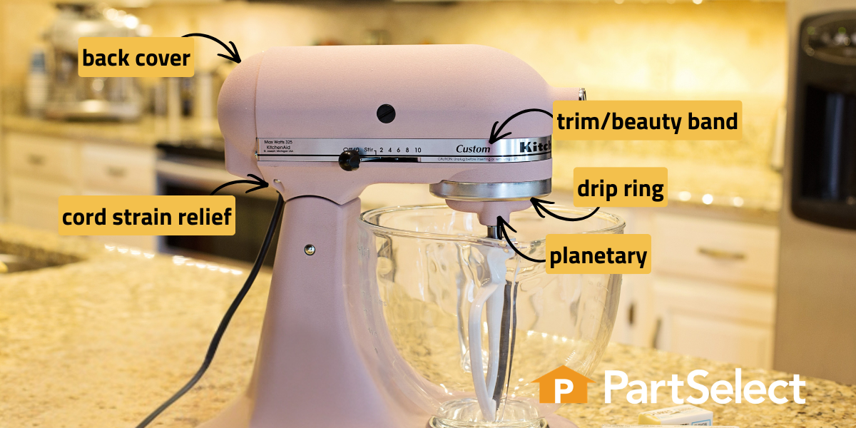How to Fix a KitchenAid Mixer That's Leaking Oil - PartSelect.com