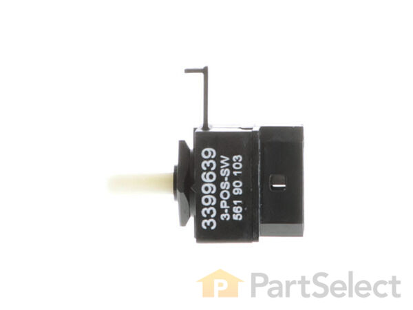 11741508-1-S-Whirlpool-WP3399639-Temperature Selector Switch 360 view