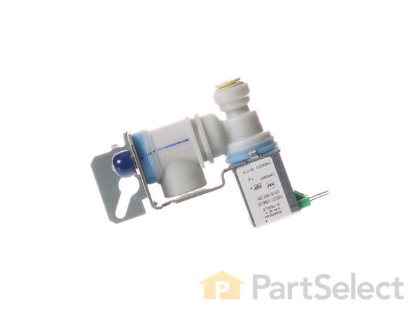 11743223-1-S-Whirlpool-WP61005273-Single Outlet Water Valve 360 view