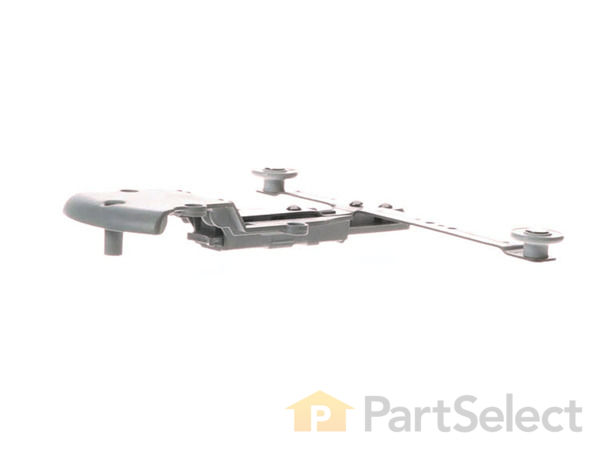 11749126-1-S-Whirlpool-WPW10153530-Rack Adjuster with Wheels - Left Side 360 view