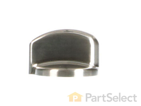 2344293-1-S-GE-WB03X10324-Knob - Stainless 360 view