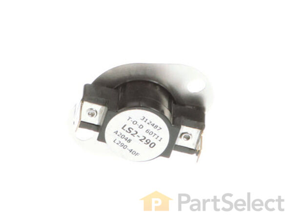 267995-1-S-GE-WE4M80            -High Limit Thermostat - L290-40F 360 view