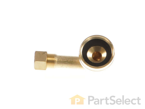 9493732-1-S-Whirlpool-W10685193-Elbow Hose Fitting 360 view