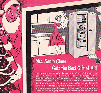 Vintage Amana Refrigerator Advertisement